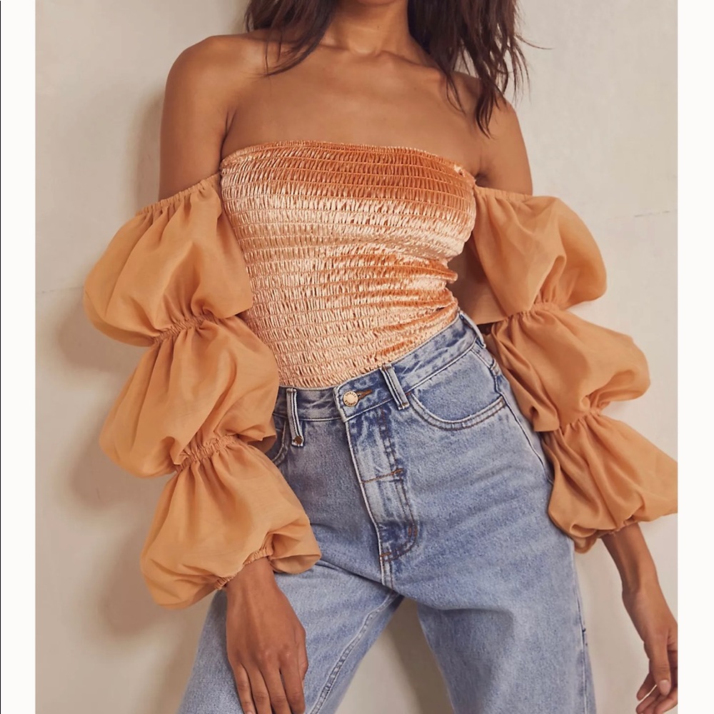XS Free People Girls Just Wanna Bodysuit
